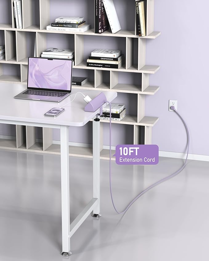 Jgstkcity Desk Clamp Power Strip, 45W Fast Charging Station, 4 USB-C, 4 USB-A - Image 8