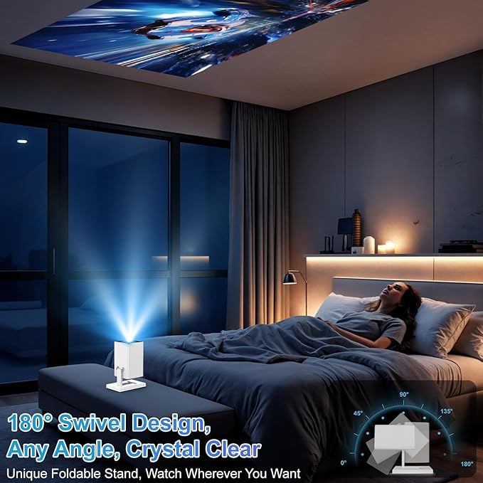 Mini Projector｜Portable Projector 1080P/4K Support｜Smart Projector - Image 3