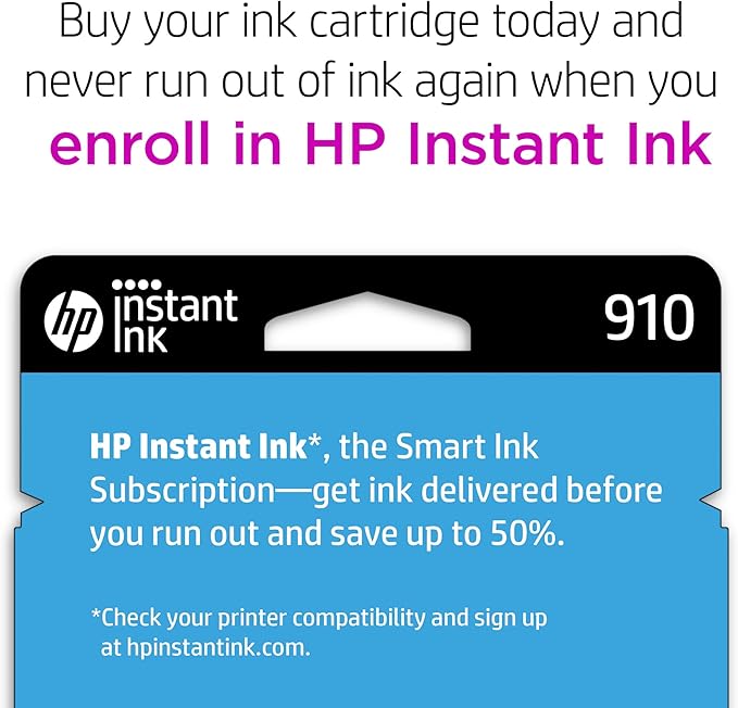 HP 910 Cyan Ink Cartridge | Works - Image 3