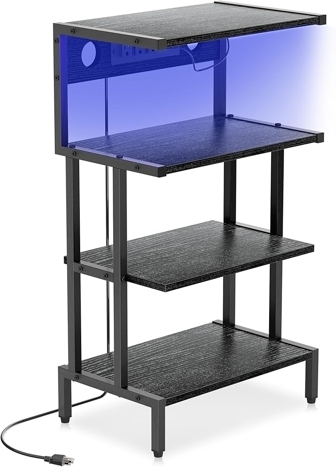 Aquzee Game Console Shelf, 4-Tier Video Gaming Consoles Stand by Aquzee