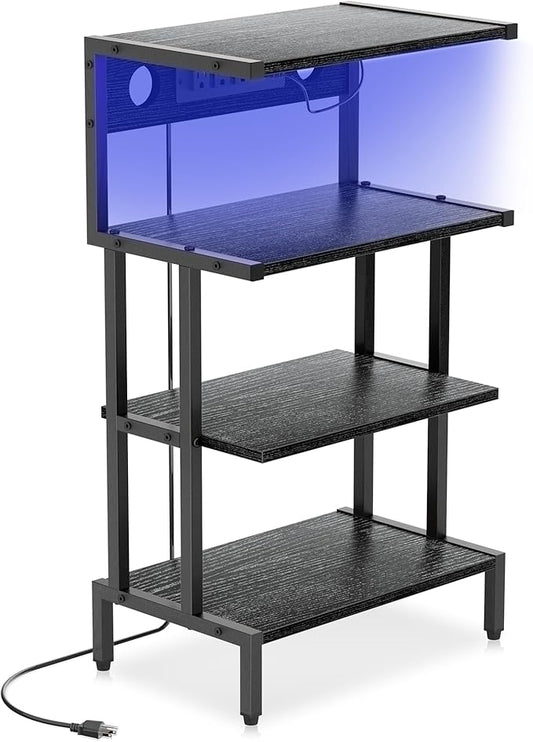 Aquzee Game Console Shelf, 4-Tier Video Gaming Consoles Stand by Aquzee