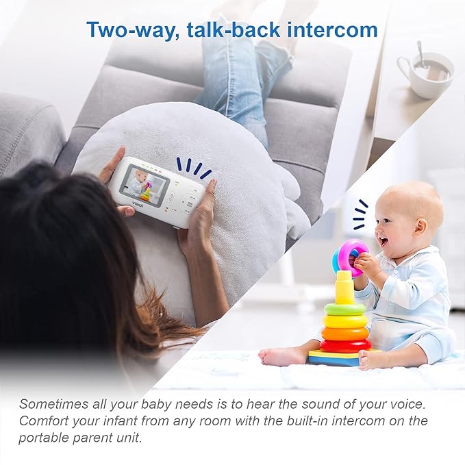 VTech VM320 Baby Monitor, 2.4" Screen - Image 6