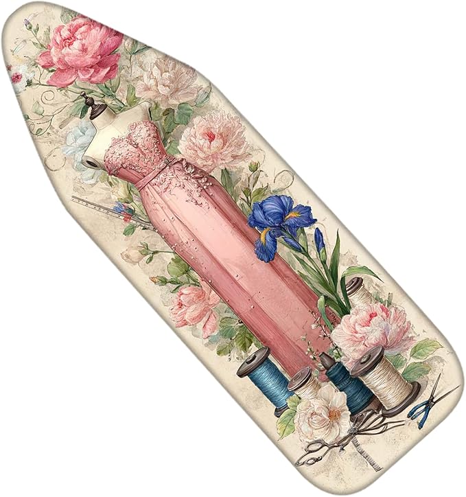 Nuxovilar Ironing Board Cover Needle Cotton 15x54 Inches | Ironing Board Cover by Nuxovilar