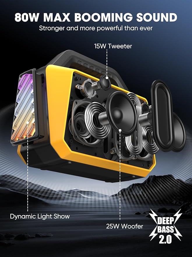 TPWIN Portable Bluetooth Speakers - Image 2