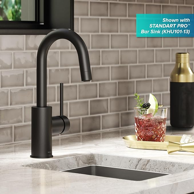 KRAUS Oletto Single Handle Kitchen Bar Faucet - Image 3