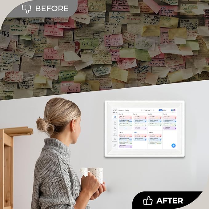 Calendar, 10.1" WiFi Smart Wall Calendar & Chore Chart - Image 7