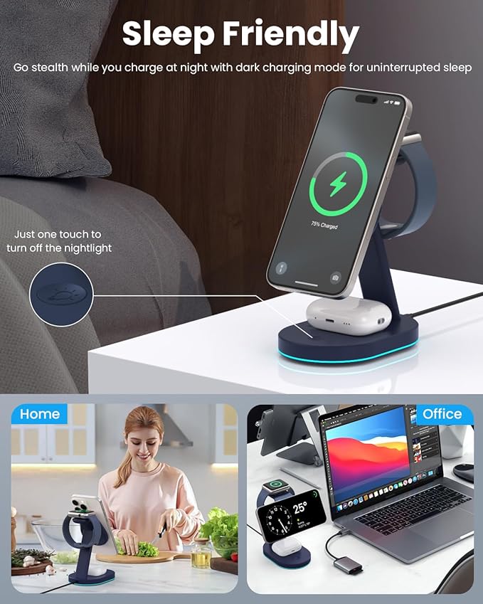 3 in 1 Wireless Charger Charging Station - Image 7