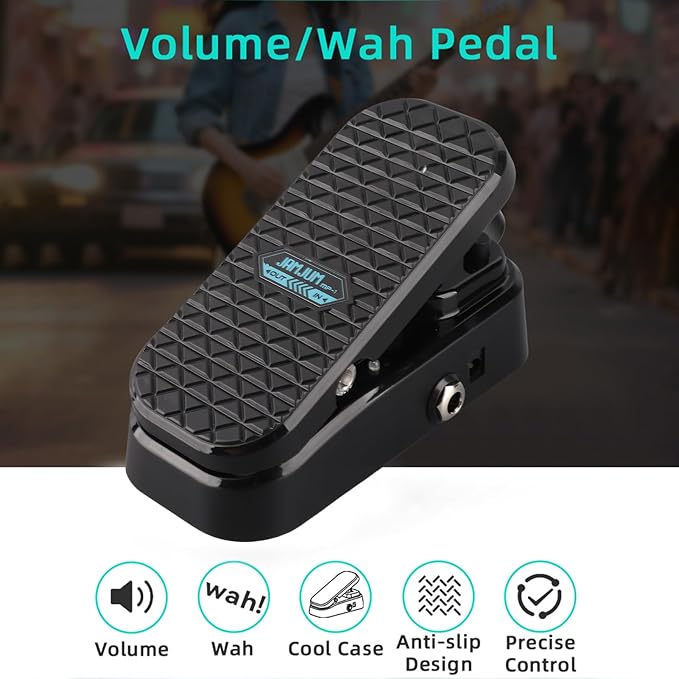 Btuty Guitar Wah Volume Pedal 2-in-1 Mini Wah & Volume Combo Pedal - Image 2