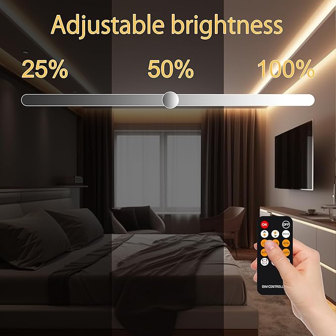 AXMOTUT COB LED Strip Light Warm White, High Bright LED Lights - Image 2
