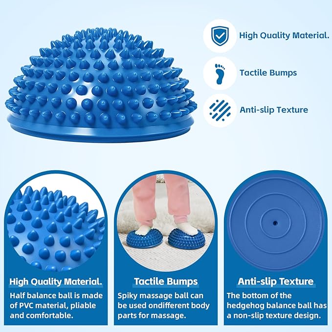 Wobble Cushion Set for Sensory Kids and Balance Training - Image 4