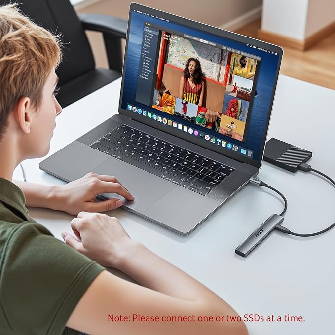 Acer 10 Gbps USB C Hub, USBC Splitter - Image 7