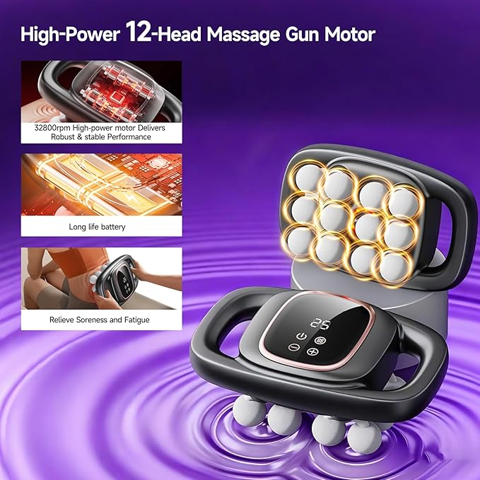 12 Head Massage Gun, Massages Gun Deep Tissue - Image 6