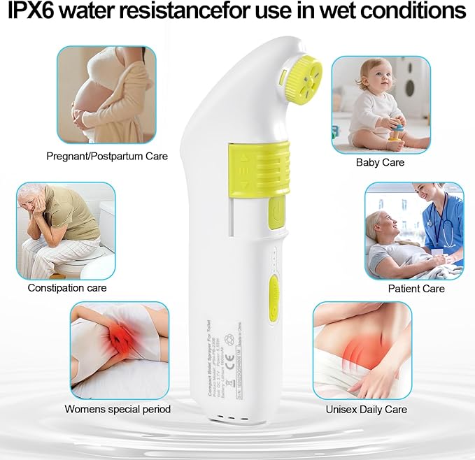 Portable Bidet for Travel，Handheld Electric Bidet Sprayer - Image 4