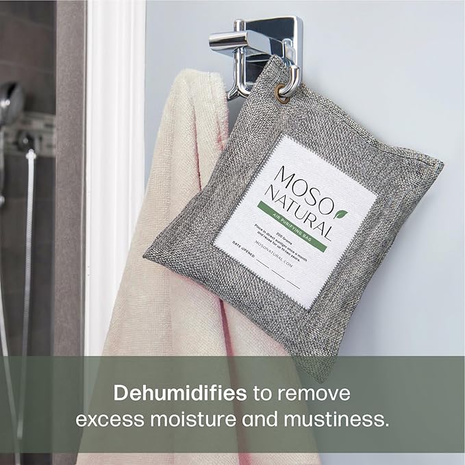 Moso Natural Air Purifying Bag 200g HGTV Editor's Pick | Premium Bamboo - Image 8
