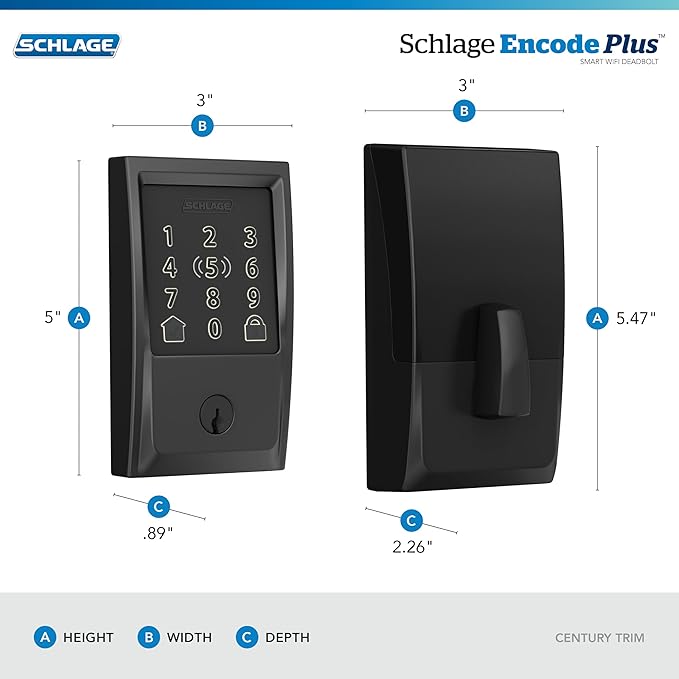 Schlage Encode Plus Smart Wi-Fi Lock - Image 3