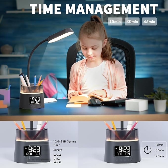 Led Desk Lamp for Home Office, Touch Table Lamp - Image 5