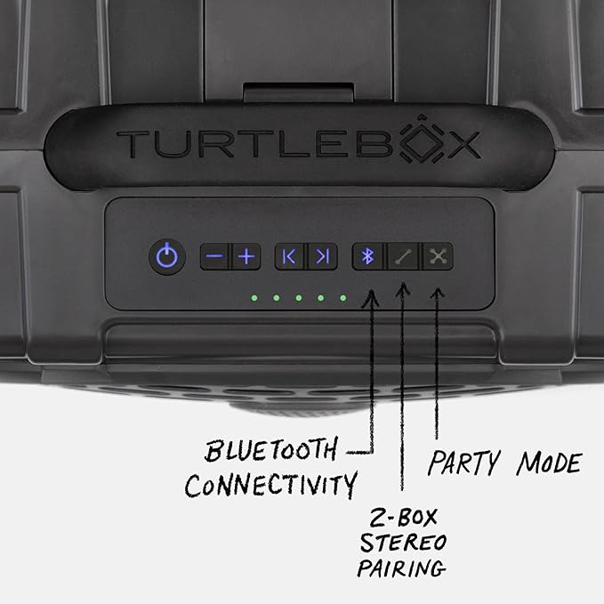 Turtlebox Original Gen 3: Portable Outdoor Bluetooth Speaker – Ultra-Loud - Image 6