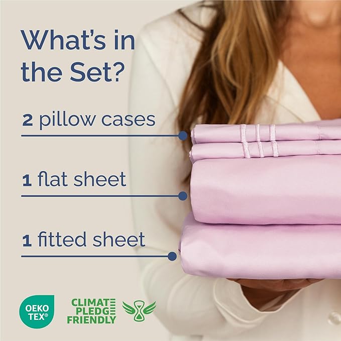 King Size 4 Piece Sheet Set - Image 2