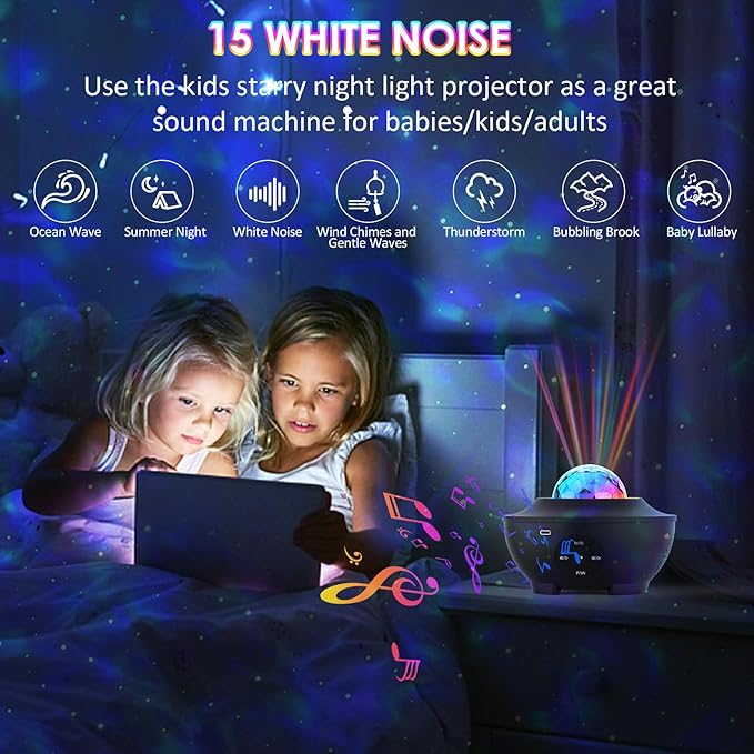 Sunbox Star Projector, Galaxy Projector Night Light - Image 3