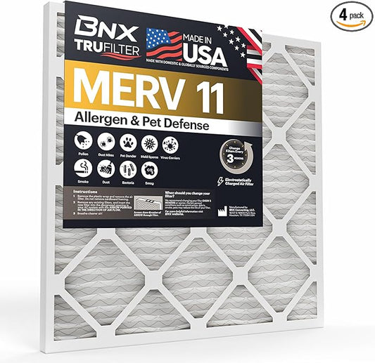 BNX TruFilter 14x30x1 Air Filter MERV 11 by BNX