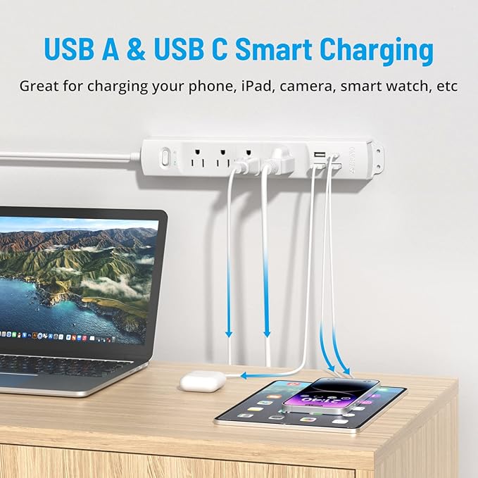 TROND Surge Protector Power Strip - Image 4