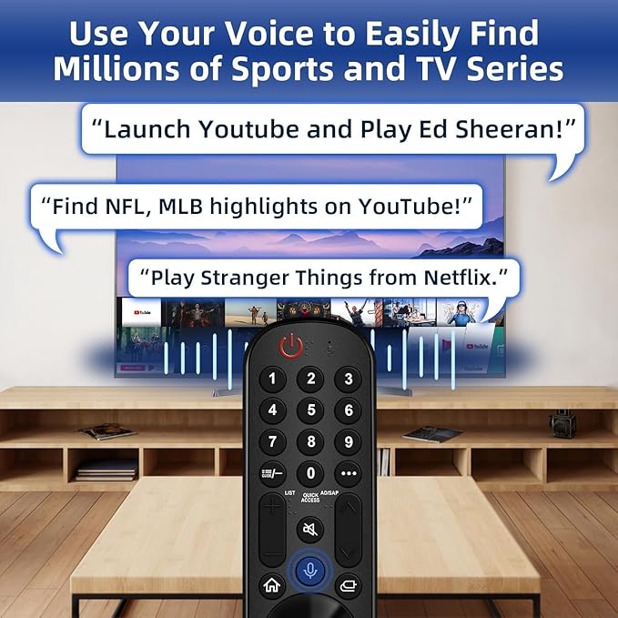 Replacement for LG TV Remote, for LG Magic Remote. 1-Year Warranty. - Image 5