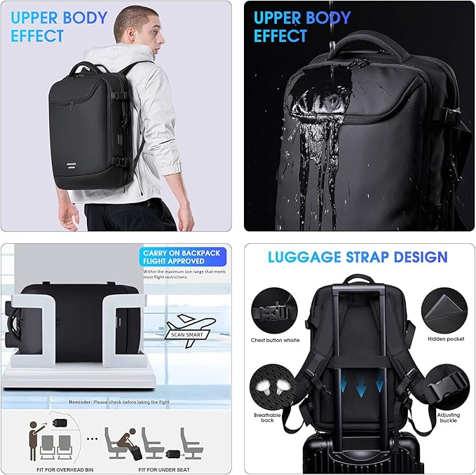 Vacuum Seal Travel Backpack, Expandable Vacpack Backpack - Image 7