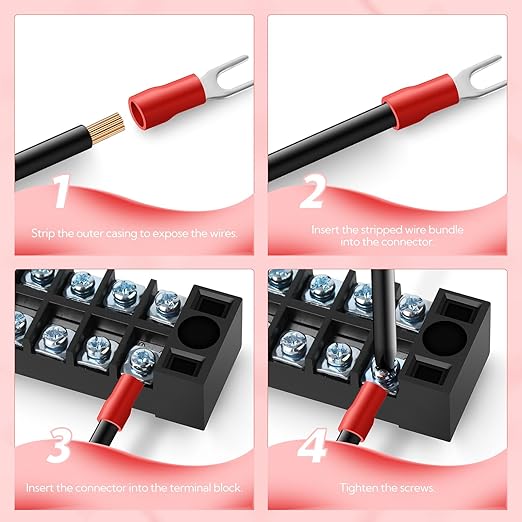 GAGIRA 6 Sets Terminals Block Strips - Image 3