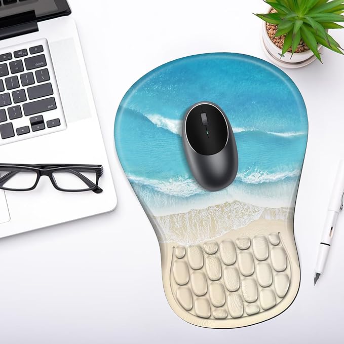 YIWEI Ergonomic Mouse Pad with Wrist Rest - Image 7