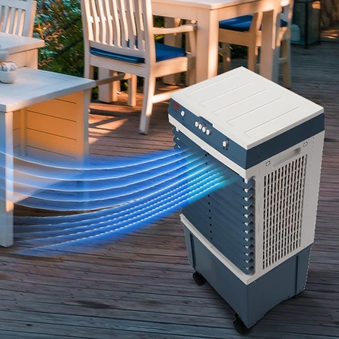 VEVOR Evaporative Air Cooler, 100W 1400CFM Swamp Cooler - Image 8