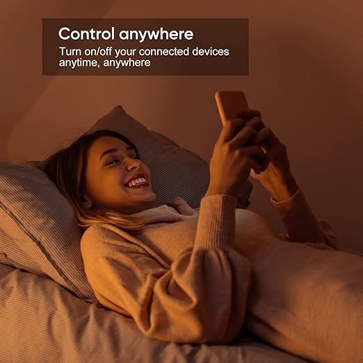 Onvis Matter Over Thread Smart Plug, Smart Mini Outlet, Works - Image 8