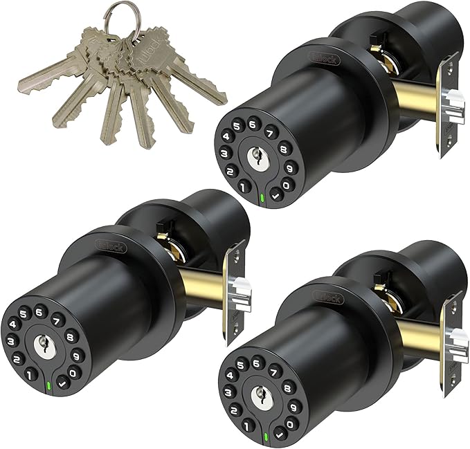 iulock IU-20 Code Door Lock, Electronic Door Knob by iulock