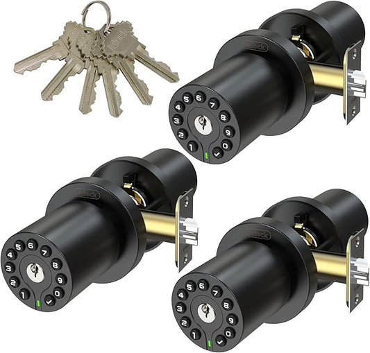 iulock IU-20 Code Door Lock, Electronic Door Knob by iulock