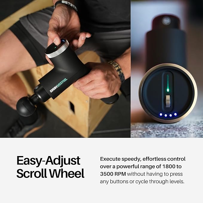 Ekrin Athletics Kestrel Massage Gun: Enhanced Precision & Comfort - Image 4