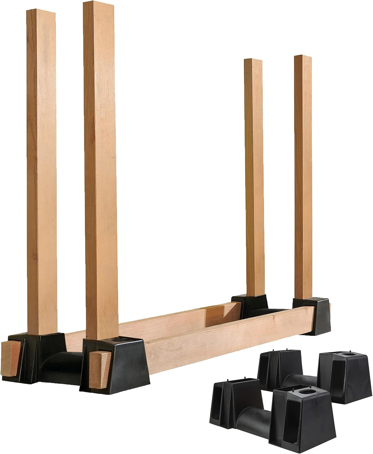pb4000-onl firewood organizing log stacker, main product view