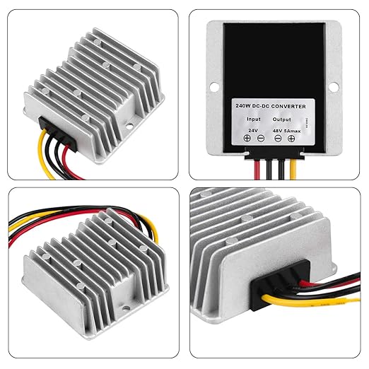 DC Voltage Boost Converter - 240W Automatic Boost Converter DC 24V to 48V 5A - Image 2