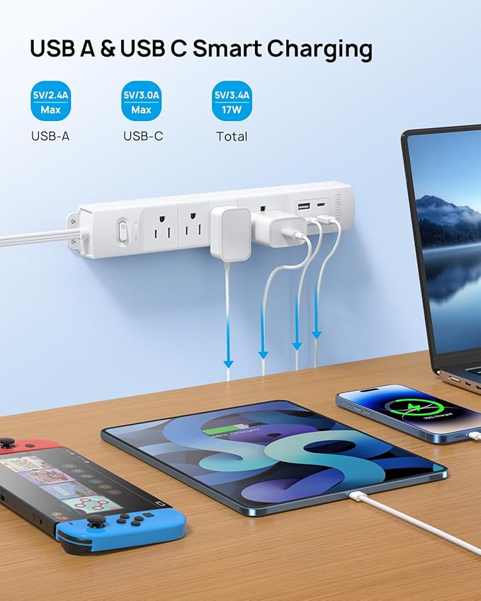 TROND 15ft Long Extension Cord - Image 4