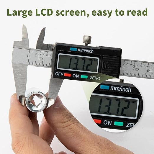 SCITOOLS Digital Caliper 0-6" Measuring Tool - Image 6