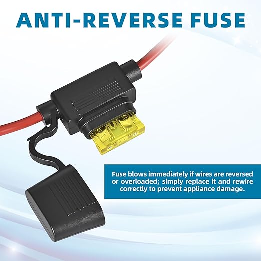 AIUWIZO 20A 240W Golf Cart DC-DC 24V 36V 48V to 12V Waterproof Converter - Image 6