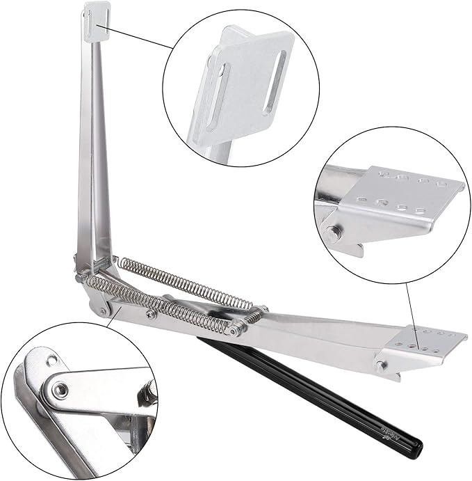 A ANLEOLIFE Automatic Roof Vent Opener Greenhouse Accessories Solar Window - Image 4