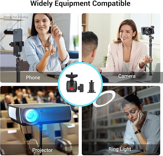 SmallRig Camera Desk Mount Table Stand, Adjustable Light Stand 15"-35" - Image 2