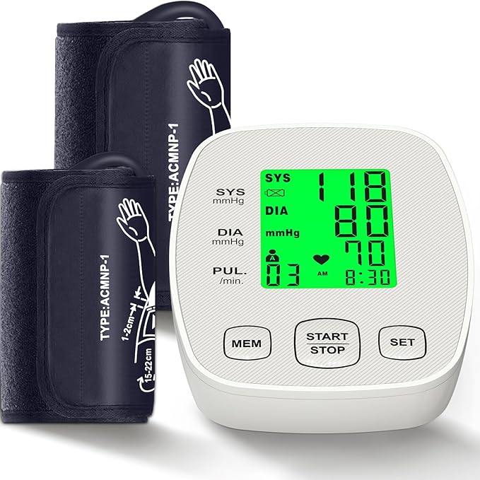 Arm Blood Pressure Monitor by KIKEANG