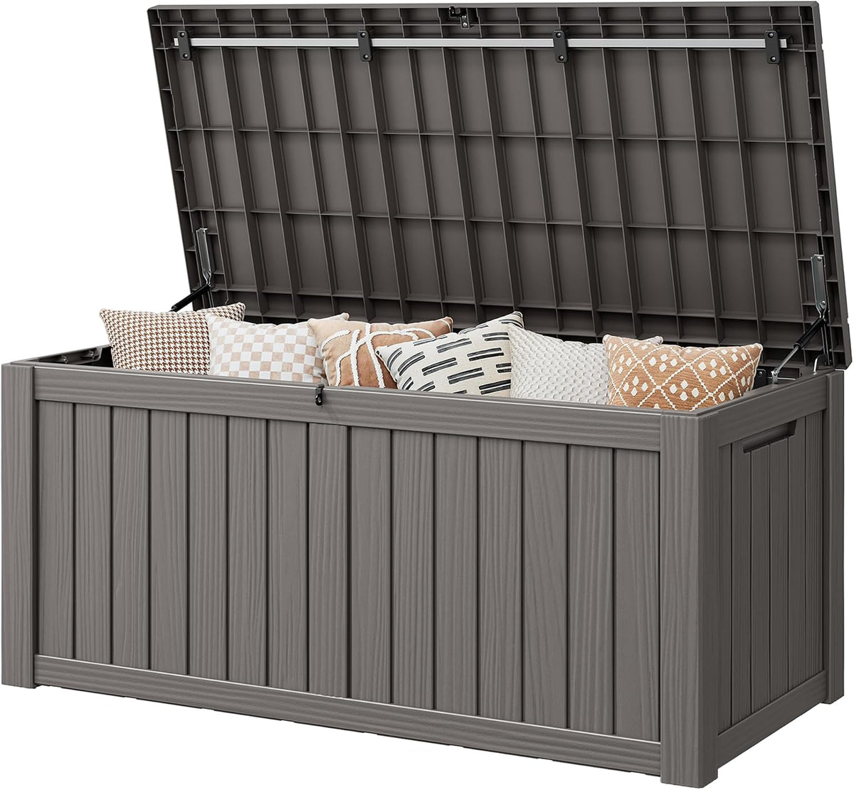 outdoor storage box waterproof, 160 gallon deck box, main product view