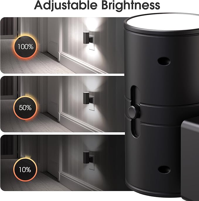 Briignite Night Lights Plug into Wall, Modern LED Night Light Plug in, Dusk to - Image 3