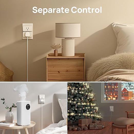 Linkind Matter Smart Plug with Remote, Work with Apple Home, Google Home - Image 4