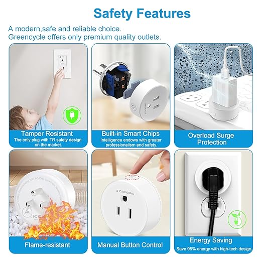 Remote Control Outlet, Wireless Light Switch, 500ft Range, No Wiring Needed - Image 8