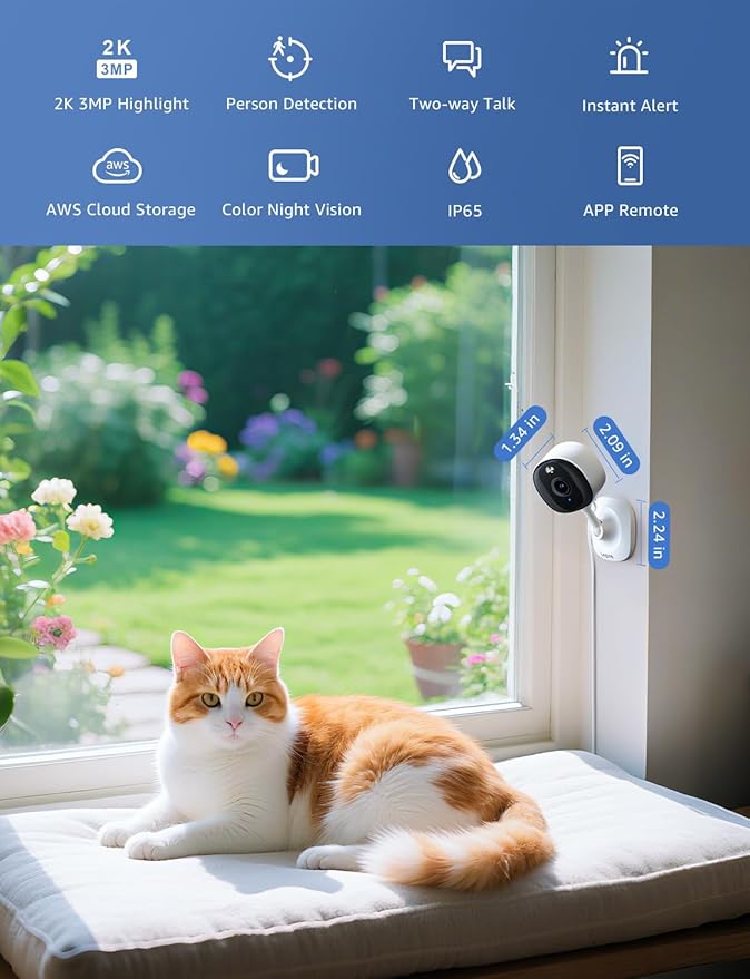 Lepro 2K Security Indoor & Outdoor Camera - Image 8