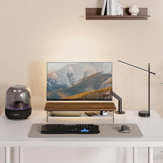 Fenge Acrylic Monitor Stand Riser, 23.6 Inches Monitor Stand - Image 7