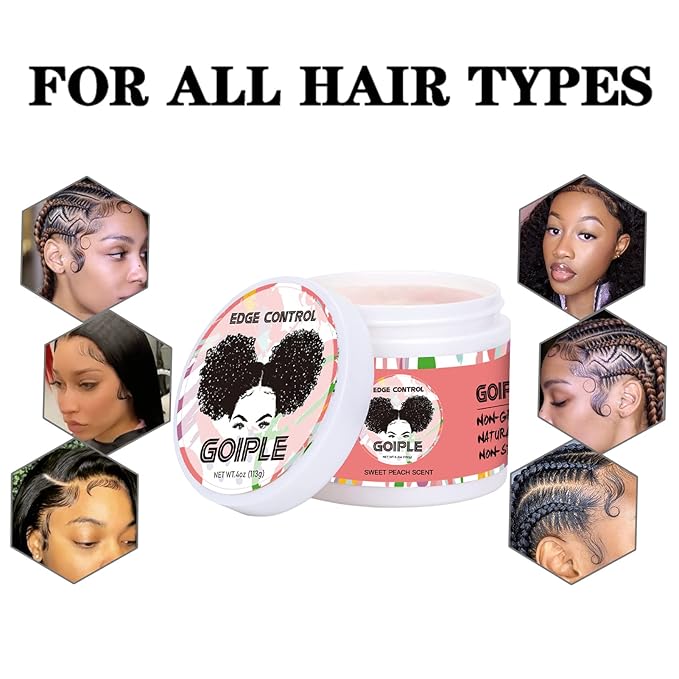 Edge Control Wax for Women Strong Hold Non-greasy Edge Control Smoother Edge Wax - Image 7