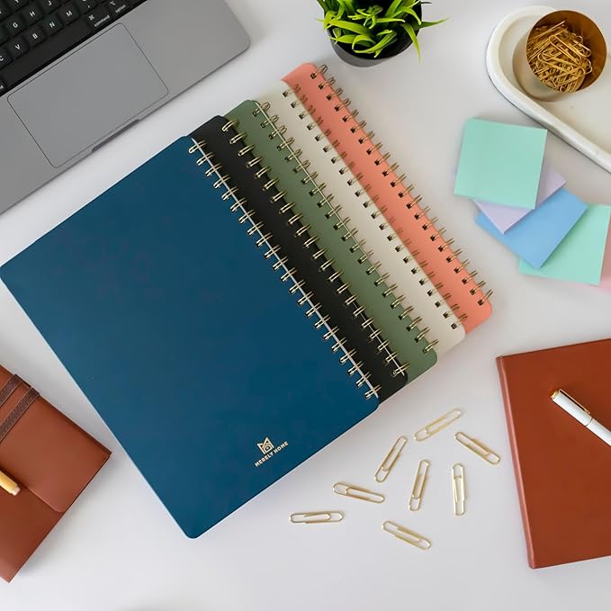Undated Daily Planner | 8.25” x 11.75” To Do List Notebook | Work Productivity - Image 4